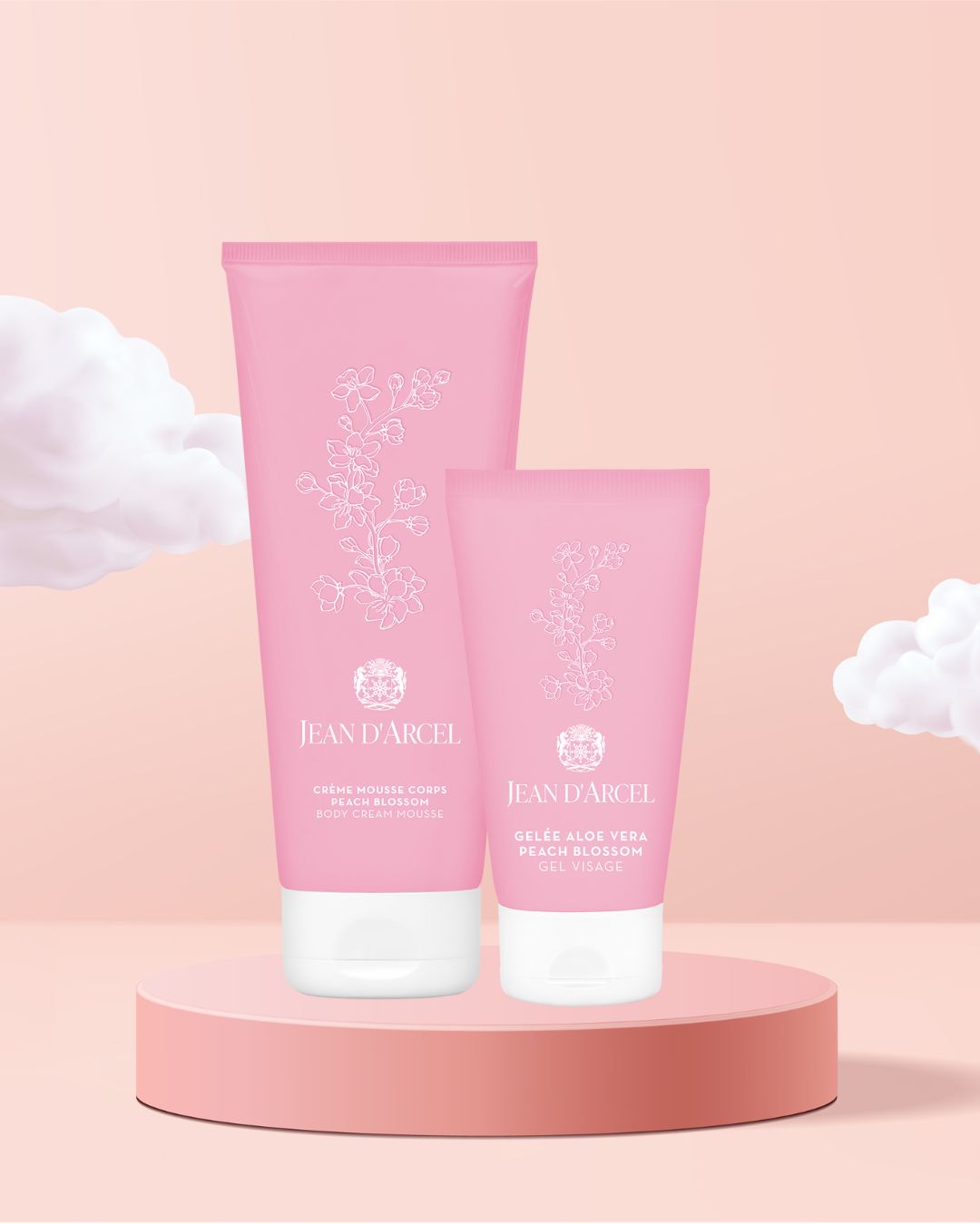 Body cream mousse - Peach Blossom 