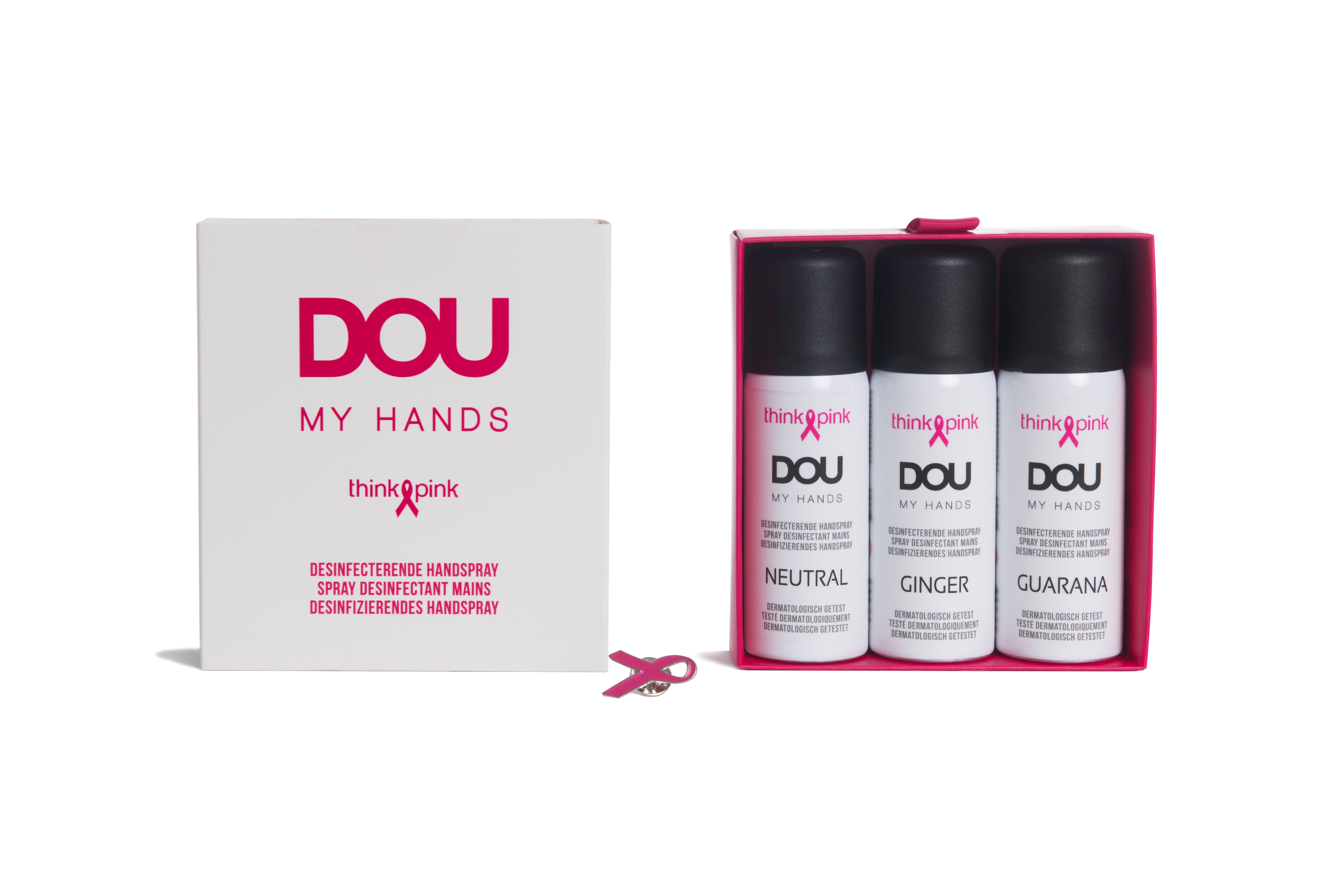 DOU My Hands Gift Box Think Pink 
