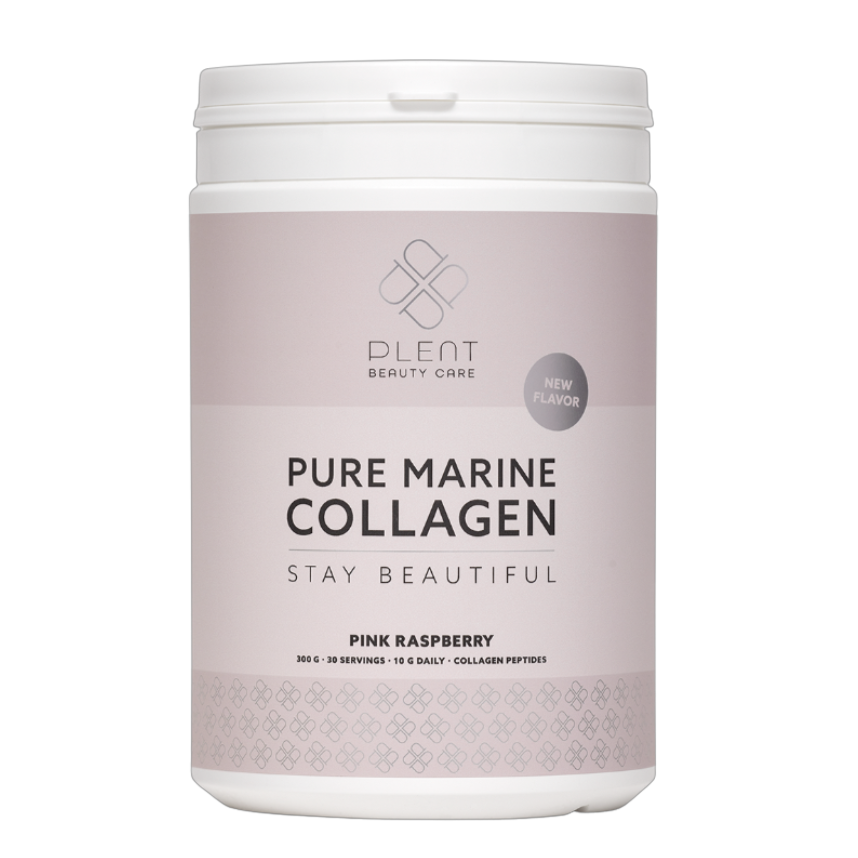 Pure Marine Collagen - Pink Raspberry - pot