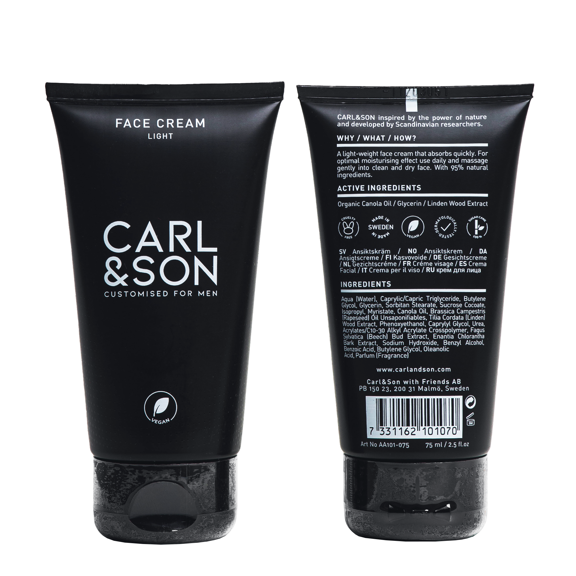 Face Cream Light / After shave lotion