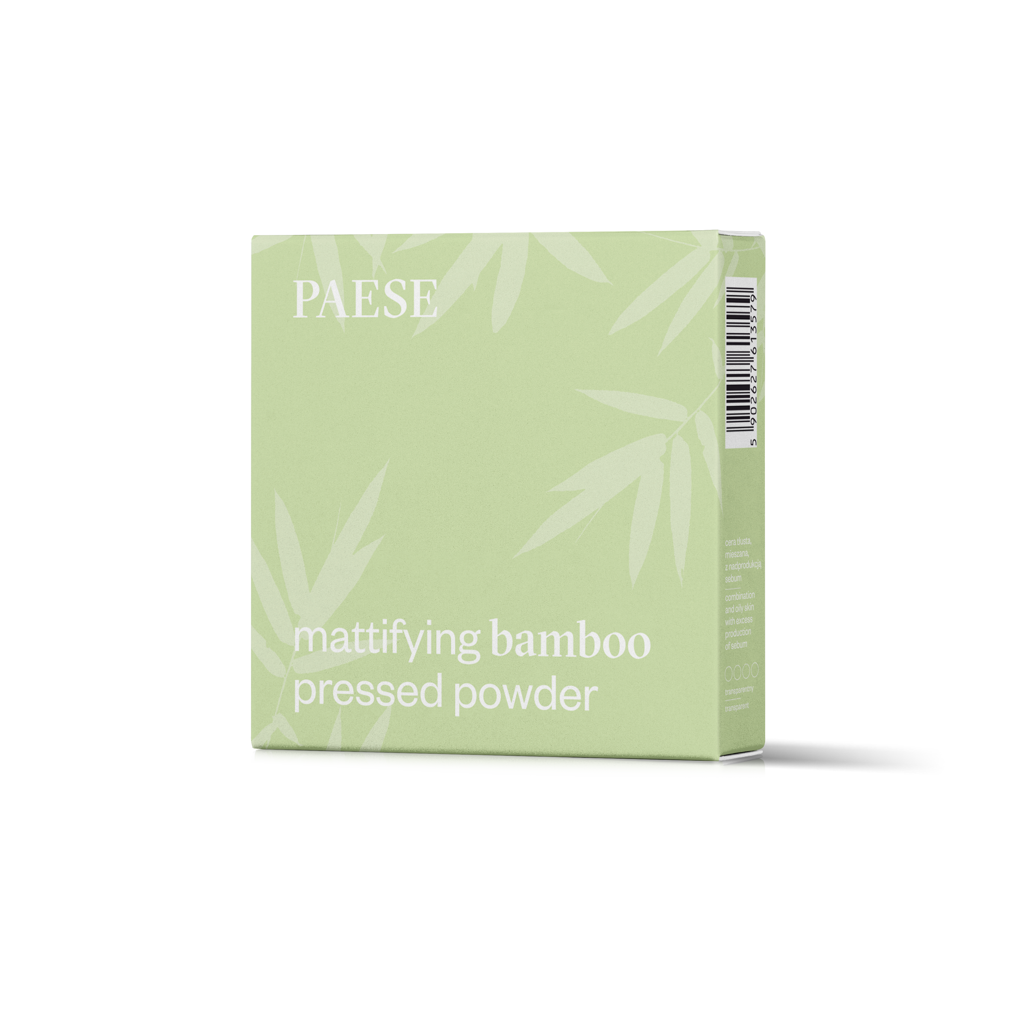 Mattifying Bamboo Pressed Powder transparent 