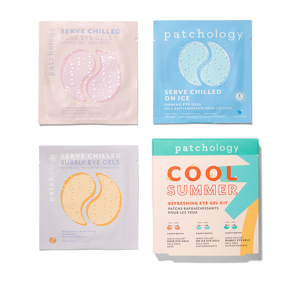Cool summer refreshing eye gel kit 