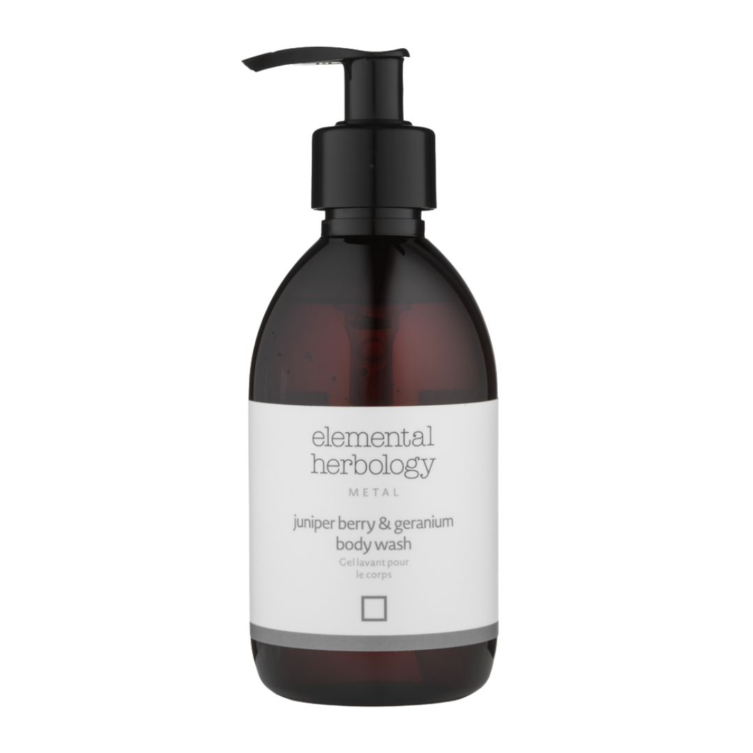 Juniper berry & geranium body wash 