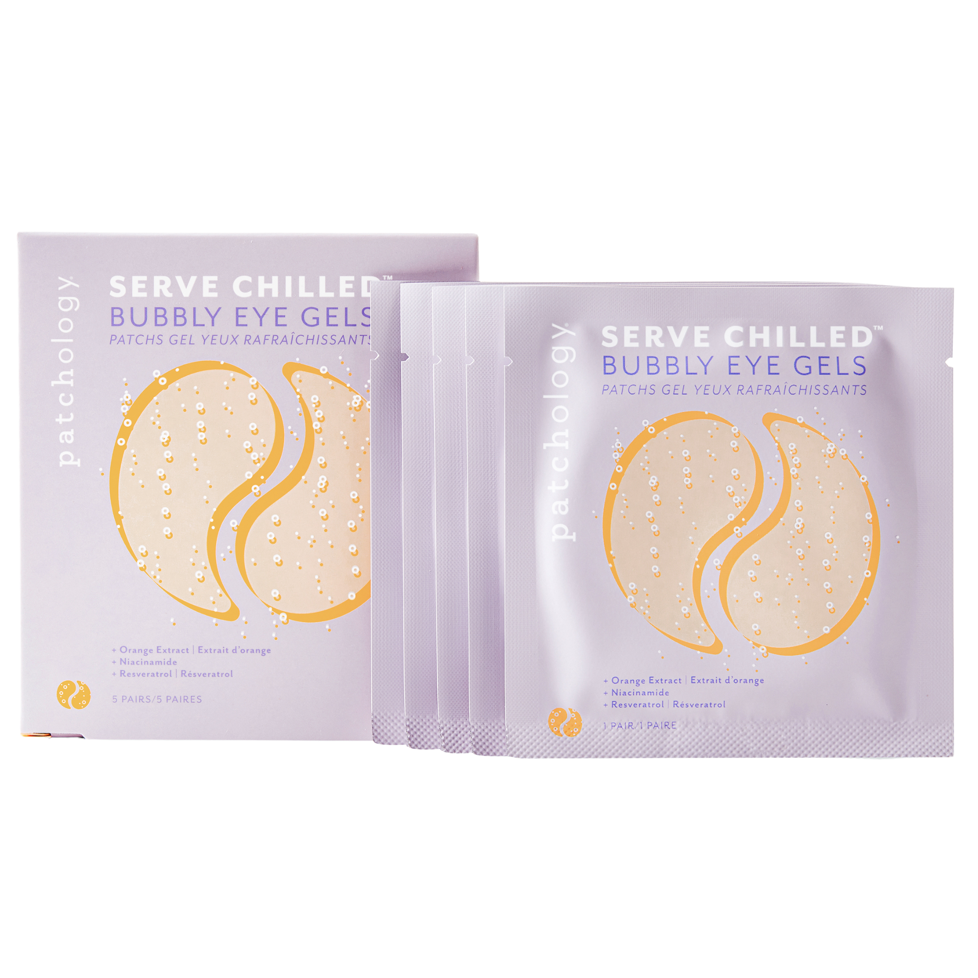 Serve Chilled Bubbly Eye Gels