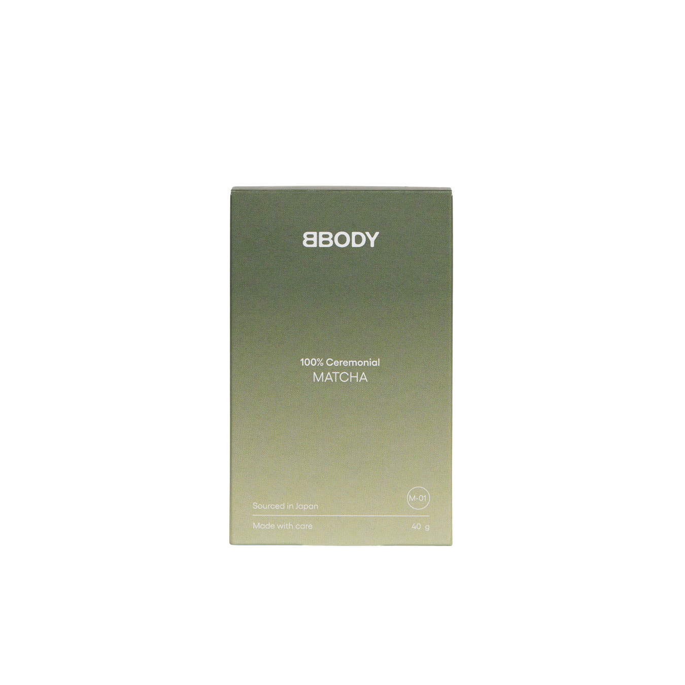 Premium green matcha BBODY