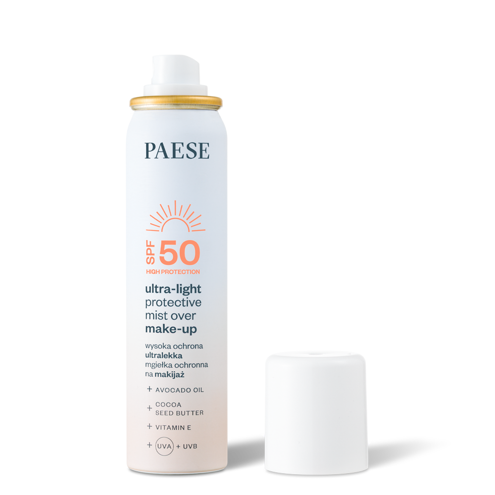 Ultra-light protective mist over make-up SPF 50