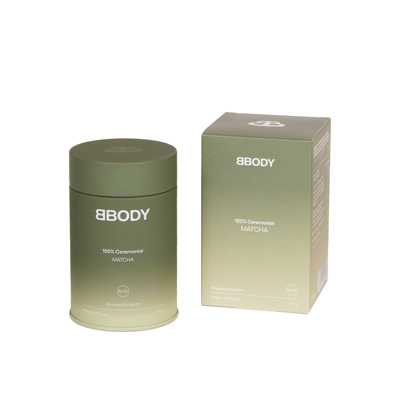 Premium green matcha BBODY